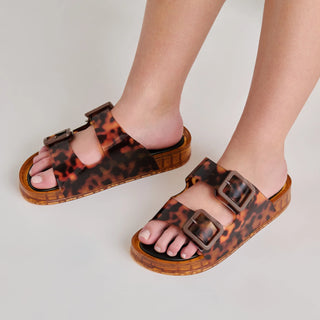 JULIO SANDAL, TORTOISE VINYL