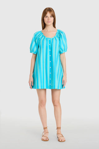 DAY DRESS, SURF STRIPES