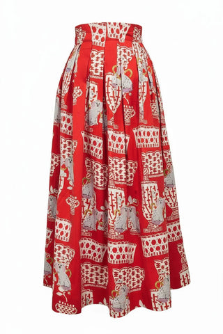 FIFI SKIRT, RED