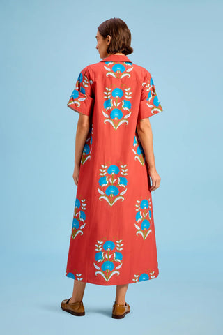 GIBBONS DRESS, CINNALEAF