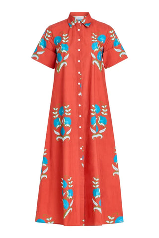 GIBBONS DRESS, CINNALEAF
