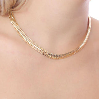 GOLDEN HOUR MESH CHOKER