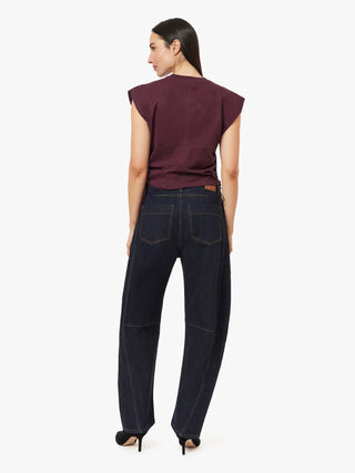 HARPER CROPPED BARREL, RINSE