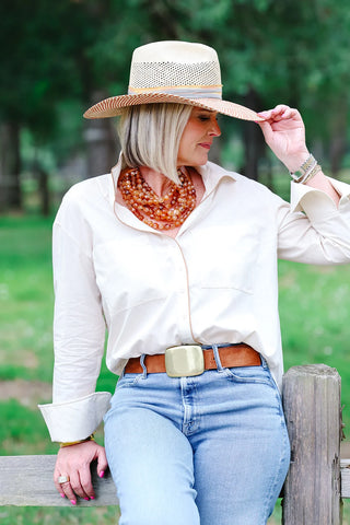 PIPER LONG SLEEVE, OAK