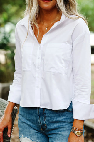 PIPER LONG SLEEVE TOP, WHITE