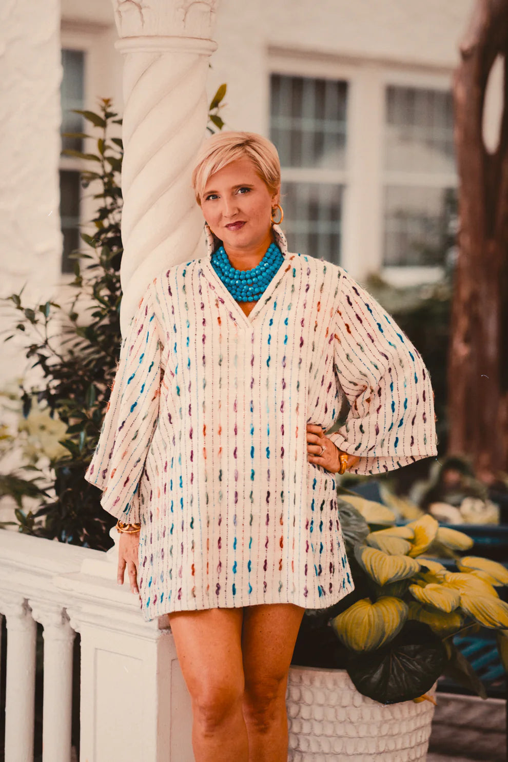 CECE DRESS, MULTI SLUB STRIPE – Monkee's of Fairhope
