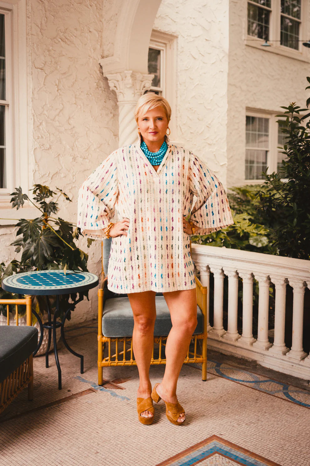 CECE DRESS, MULTI SLUB STRIPE – Monkee's of Fairhope