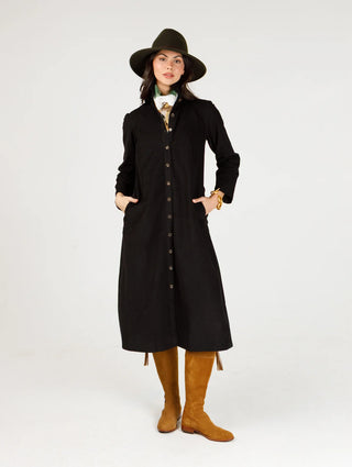 ADELE DRESS, BLACK CORD
