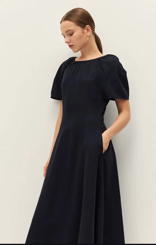 TYRA DRESS, NAVY