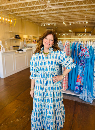 CATHERINE DRESS, TASSEL TIME