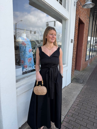 TREASURE BEACH DRESS, BLACK