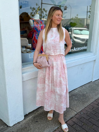 BACK TIE TOP, BLUSH