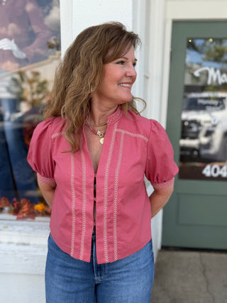 SUVA TOP, ROSEWOOD