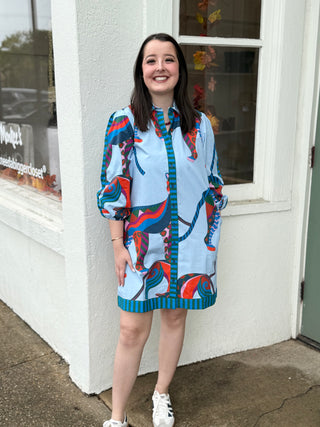 AVA DRESS, CHEETAH MIRAGE