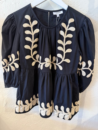 URI BLOUSE, ONYX