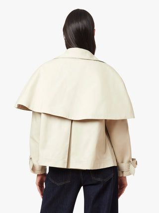TRENCH JACKET, STONE