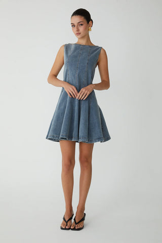 RANDALL DRESS, BLUE