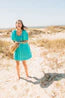DAY DRESS, SURF STRIPES