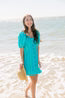 DAY DRESS, SURF STRIPES