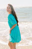 DAY DRESS, SURF STRIPES