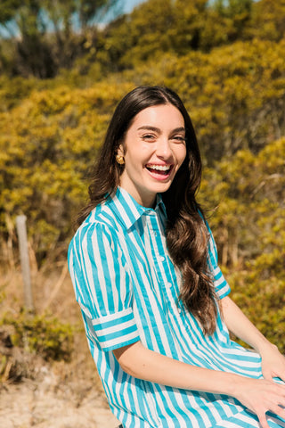 LIV DRESS, SEASIDE STRIPES