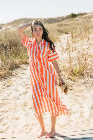 GIBBONS DRESS, SUNNY STRIPES