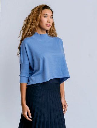 AJA ORTHO SWEATER, LIGHT BLUE