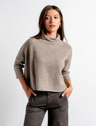 AJA 'LONDON' SWEATER, TAUPE