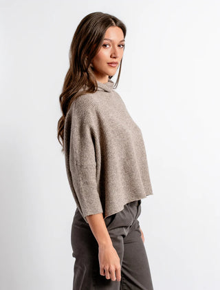 AJA 'LONDON' SWEATER, TAUPE