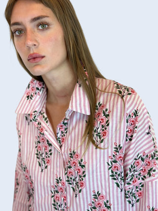 MILLIE LONG SHIRT DRESS