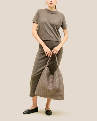 NOMAD LARGE HOBO, CASHMERE