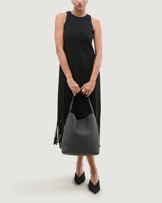 NOMAD MEDIUM HOBO, ASH