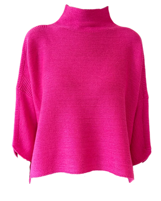 BOHO SWEATER, PINK CRUSH