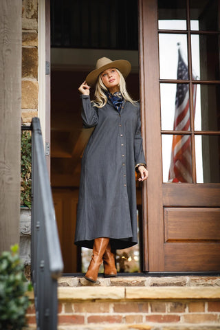 ADELE, BLACK WASHED DENIM