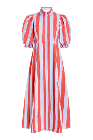 ROSIE DRESS, HEARTH STRIPE