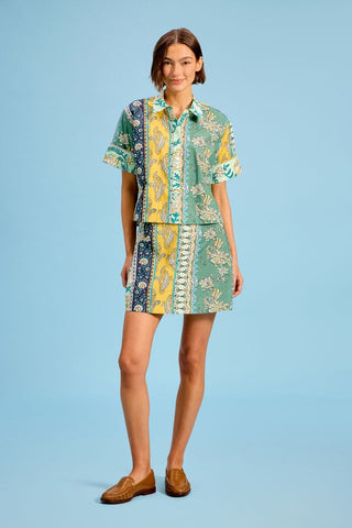 CLUB SHIRT, PAISLEY ROBBON