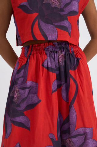 AMBER SKIRT, LOTUS SUNSET