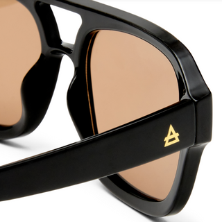 AQUARIUS SUNGLASSES, BLACK