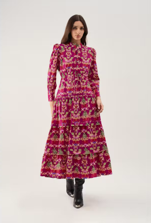 SISSI DRESS, HOLLY BERRY