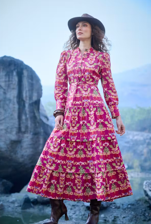 SISSI DRESS, HOLLY BERRY