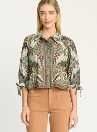ANISSA TOP, VINTAGE TAPESTRY