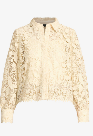 EMMIE TOP, IVORY LACE