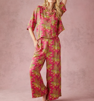 Eco Satin Wildest Dreams Set, Bagheera - Hot Pink