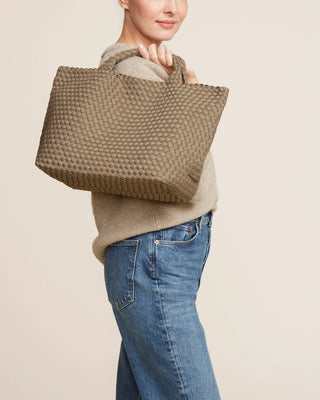 ST. BARTHS MEDIUM TOTE,  CASHMERE