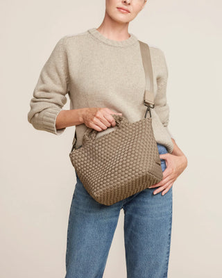 ST. BARTHS SMALL TOTE,  CASHMERE