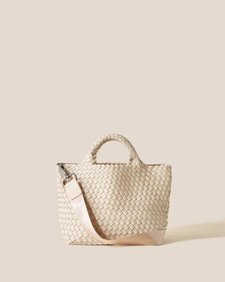 ST. BARTHS SMALL TOTE,  ECRU