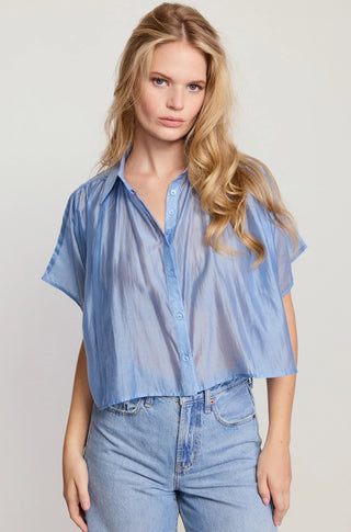 THE HAYDEN SHIRT, CORNFLOWER BLUE