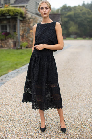 WYATT SKIRT, BLACK