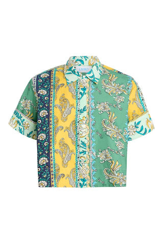 CLUB SHIRT, PAISLEY ROBBON