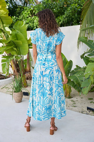 BUTTON DRESS
